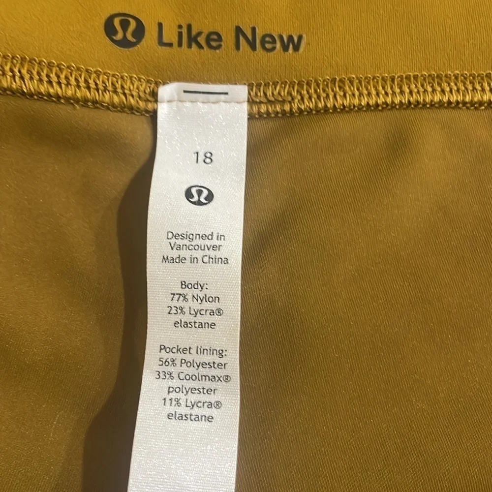 Lululemon Workout pants High-Rise yoga pants Gym pants casual pants Size 18-XXL